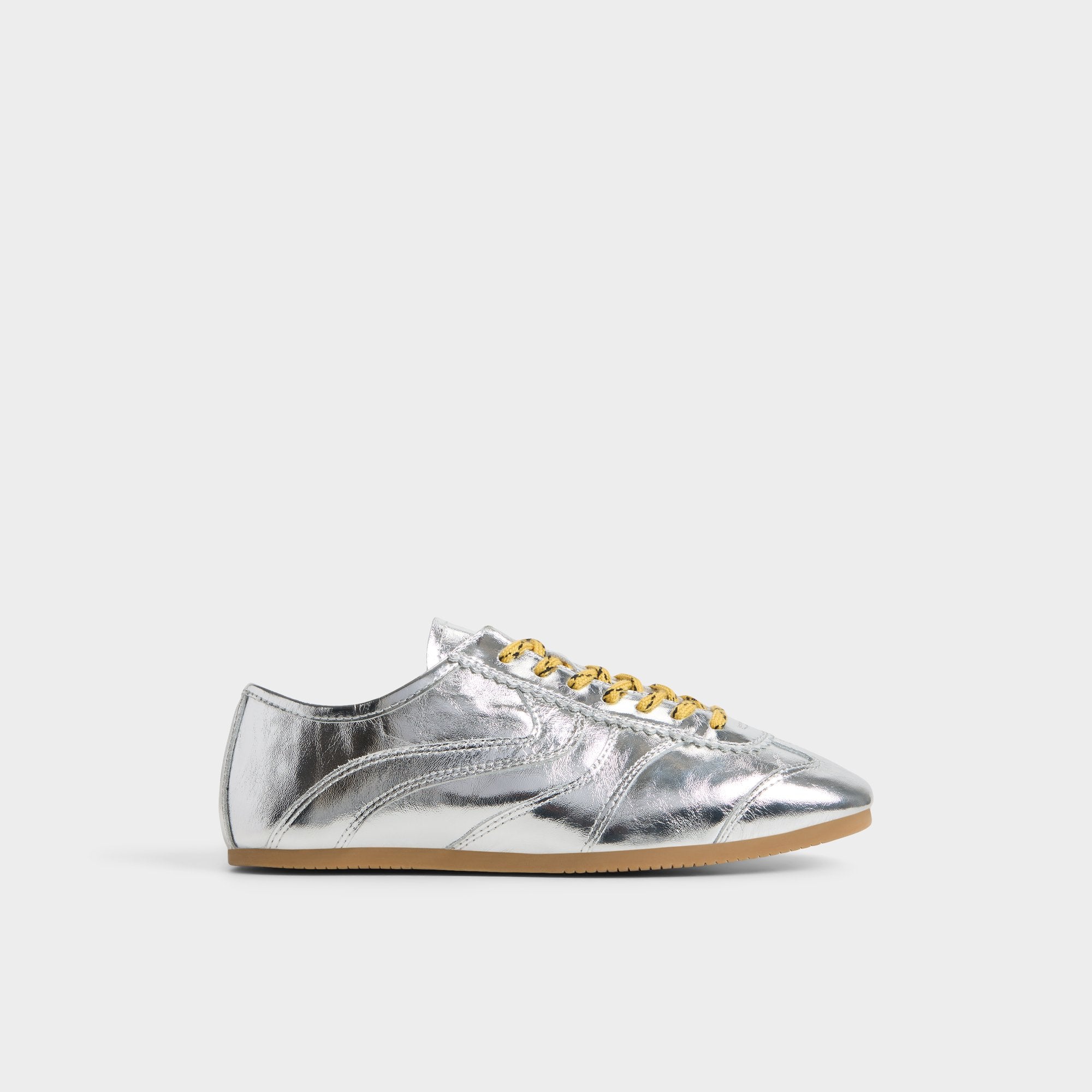 Adrelya in Silver - Jogger sneaker, Jogger sole