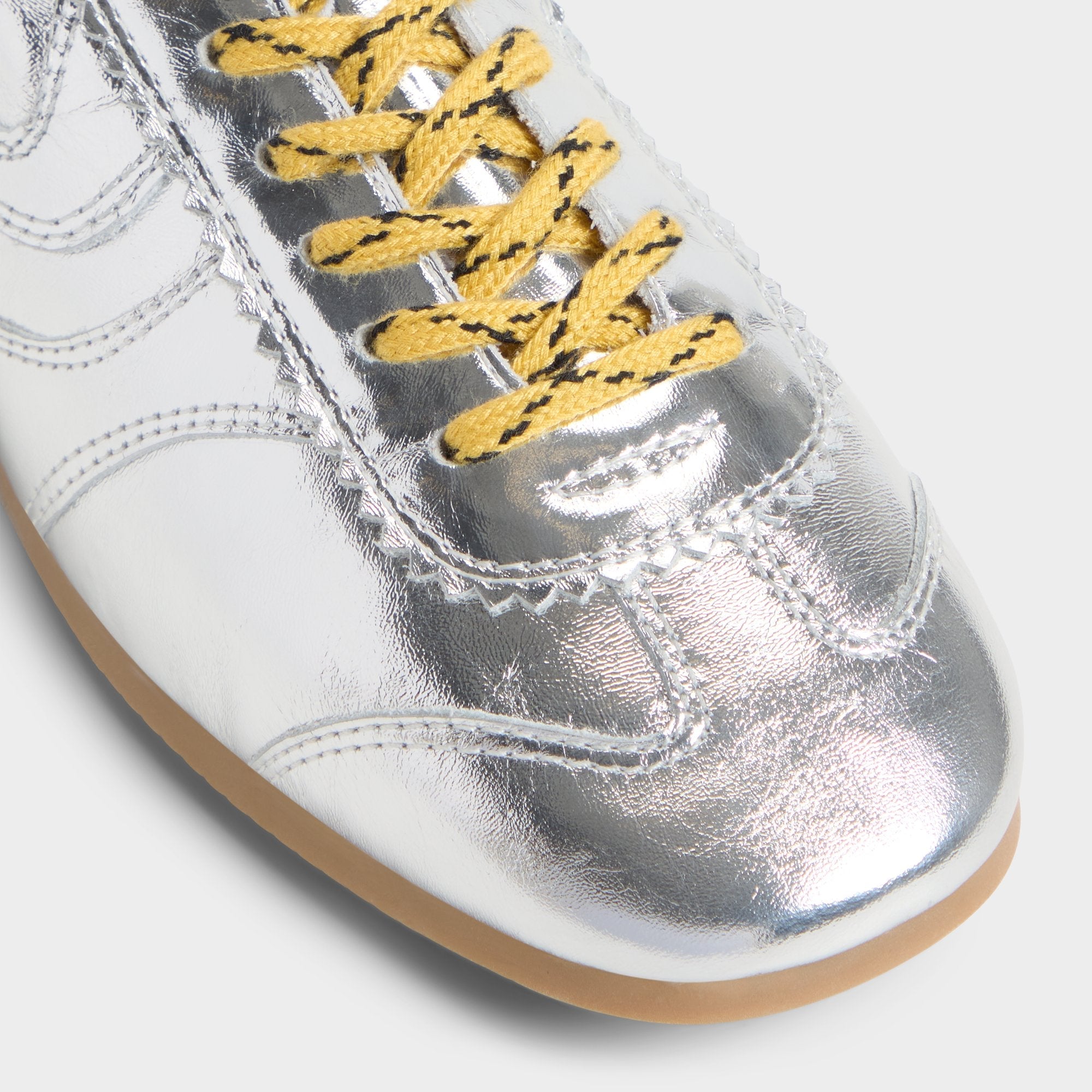 Adrelya in Silver - Jogger sneaker, Jogger sole