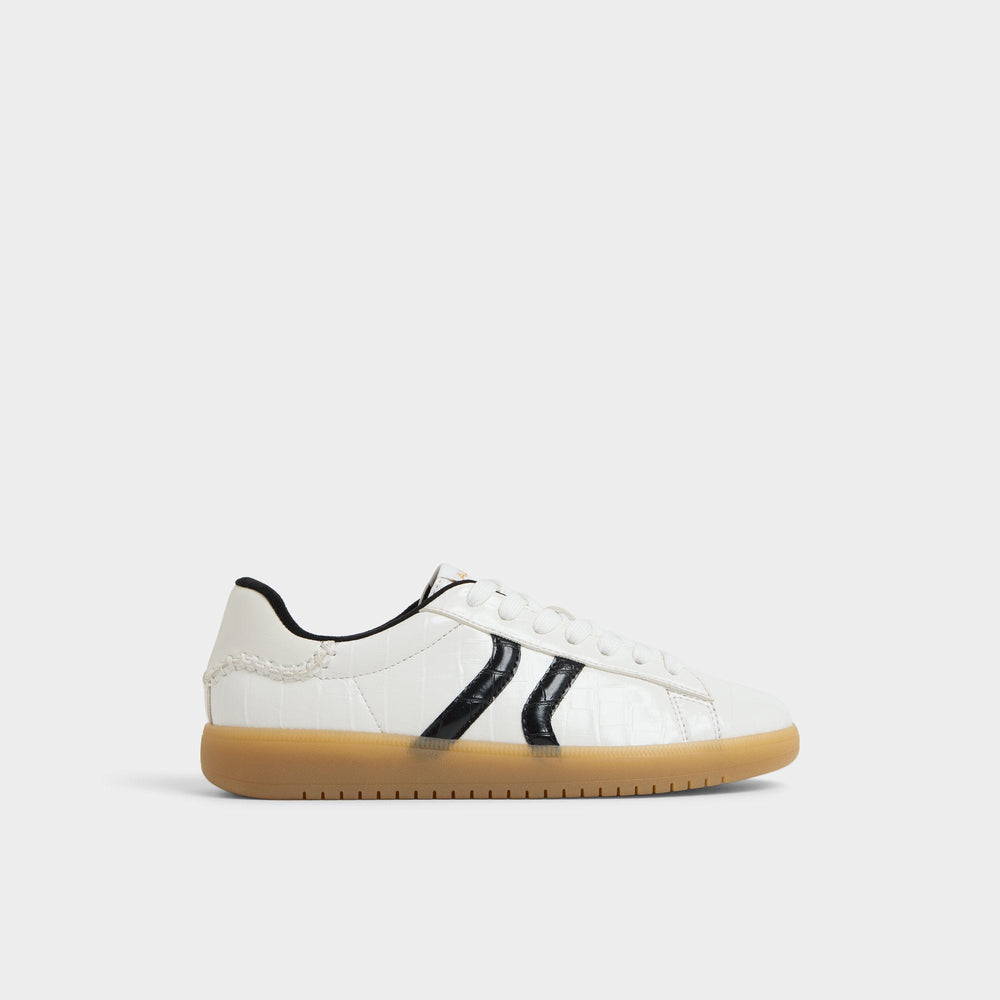 Chicsneaker2 White/Black Women's Low top sneakers - Sneaker, Cup sole