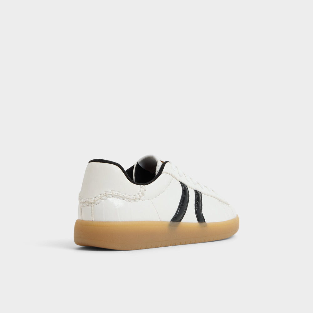 Chicsneaker2 White/Black Women's Low top sneakers - Sneaker, Cup sole