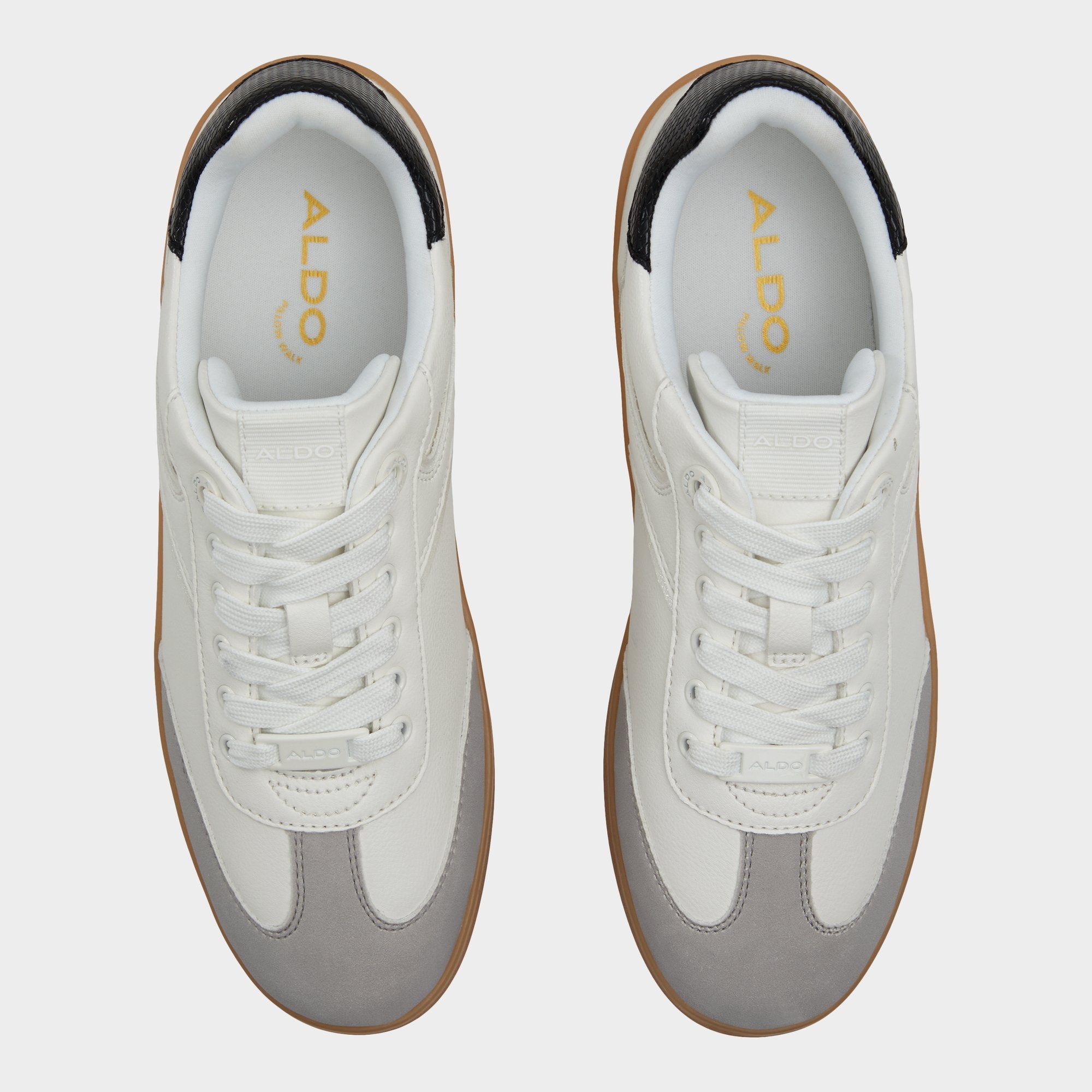 Erilg White/Black Women's Low top sneakers - Sneaker, Cup sole