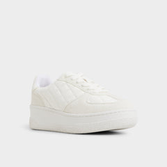 Deevale White Women's Low top sneakers - Sneaker, Platform