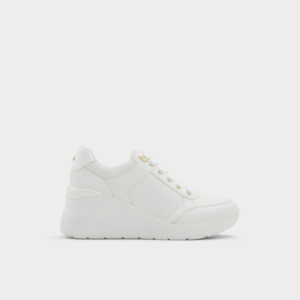 Iconistep White Overflow Women's Low top sneakers - Wedge sneaker, Wedge heel