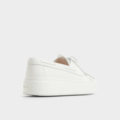 Wildbreeze Open White Women's Slip on sneakers - Boat shoe, Platform