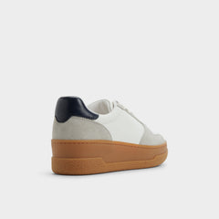Deevale White/Grey Women's Low top sneakers - Sneaker, Platform