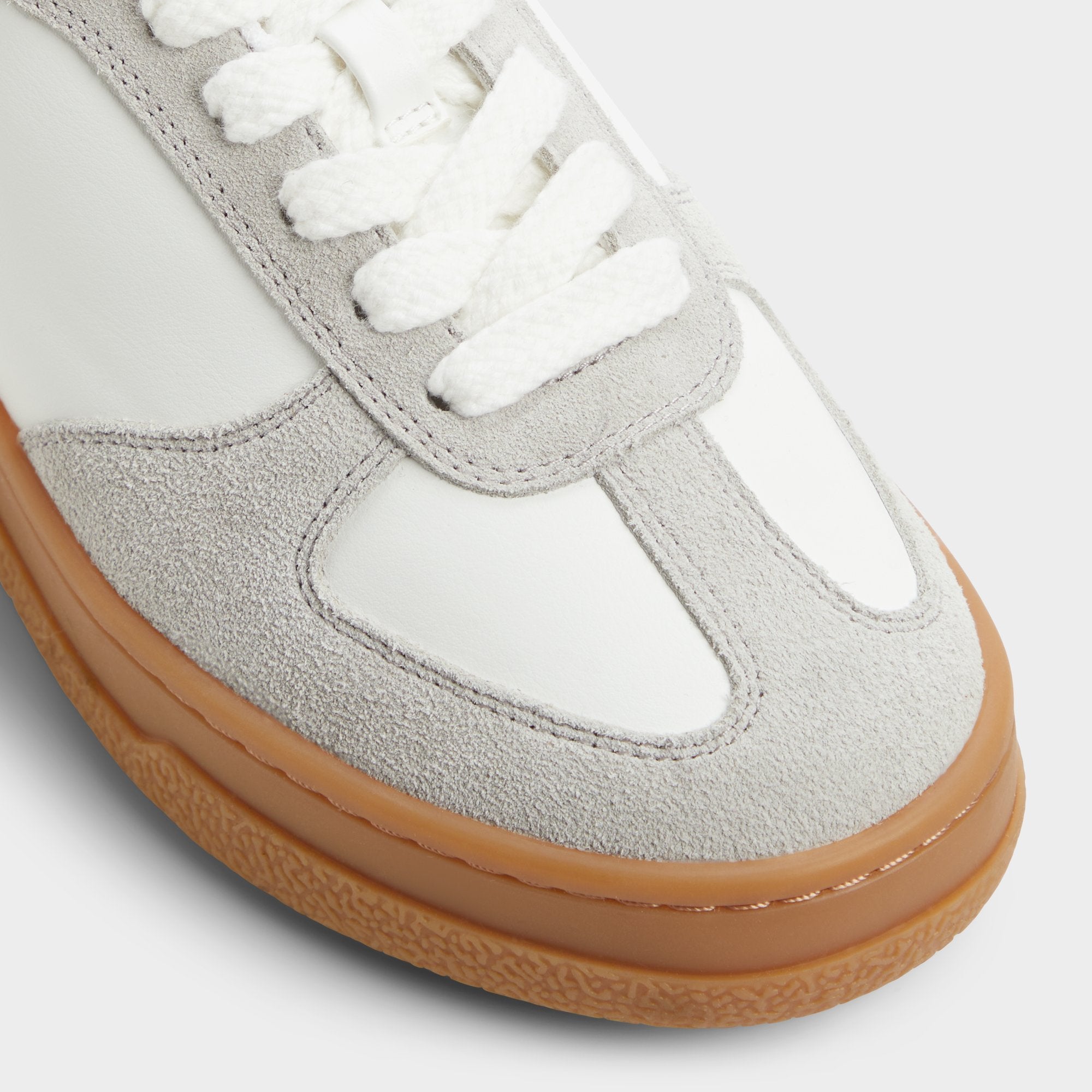 Deevale White/Grey Women's Low top sneakers - Sneaker, Platform