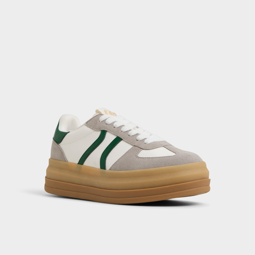 Elabrintar White Combo Women's Low top sneakers - Low top sneaker, Platform