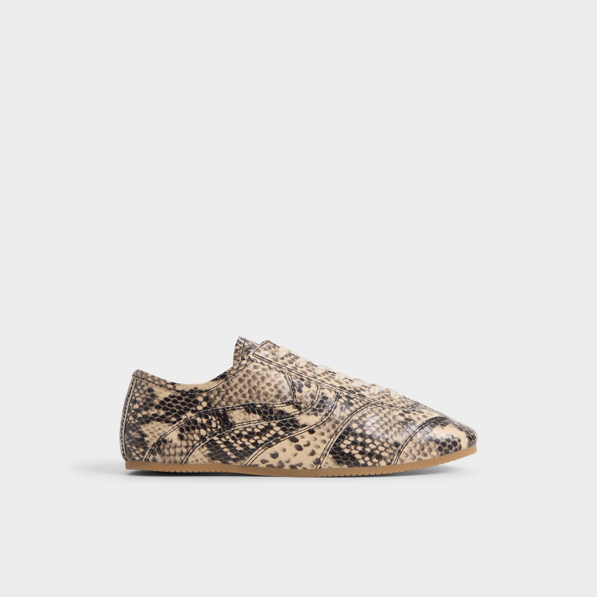 Adrelya in Tan Multi - Jogger sneaker, Jogger sole