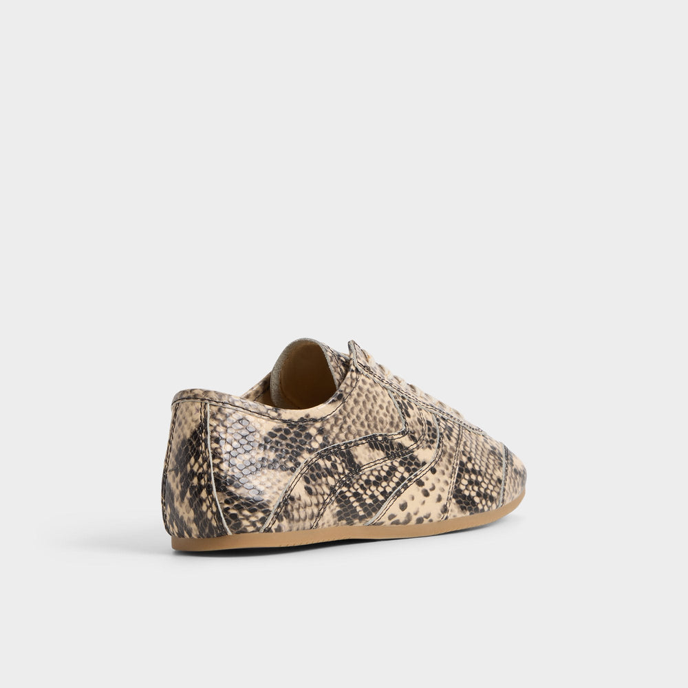 Adrelya in Tan Multi - Jogger sneaker, Jogger sole