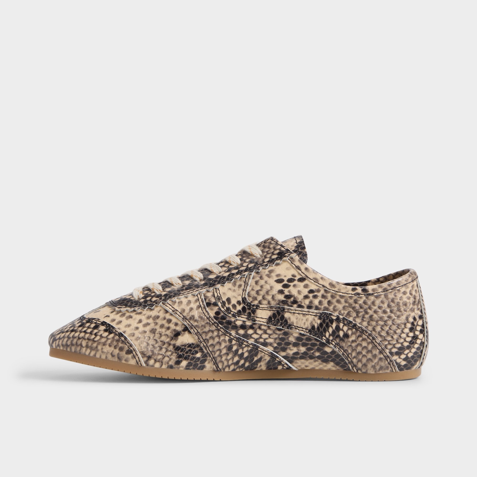 Adrelya in Tan Multi - Jogger sneaker, Jogger sole