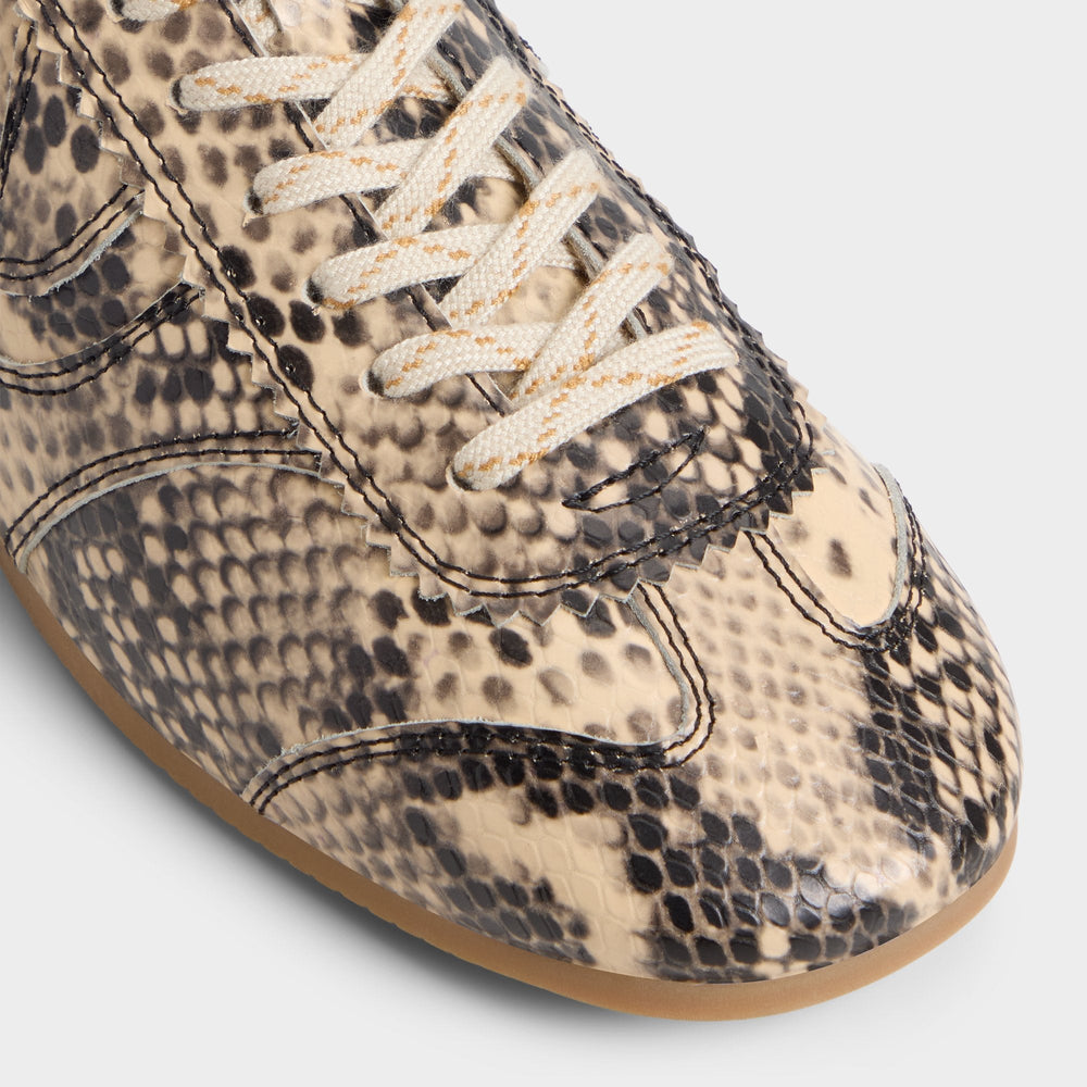 Adrelya in Tan Multi - Jogger sneaker, Jogger sole