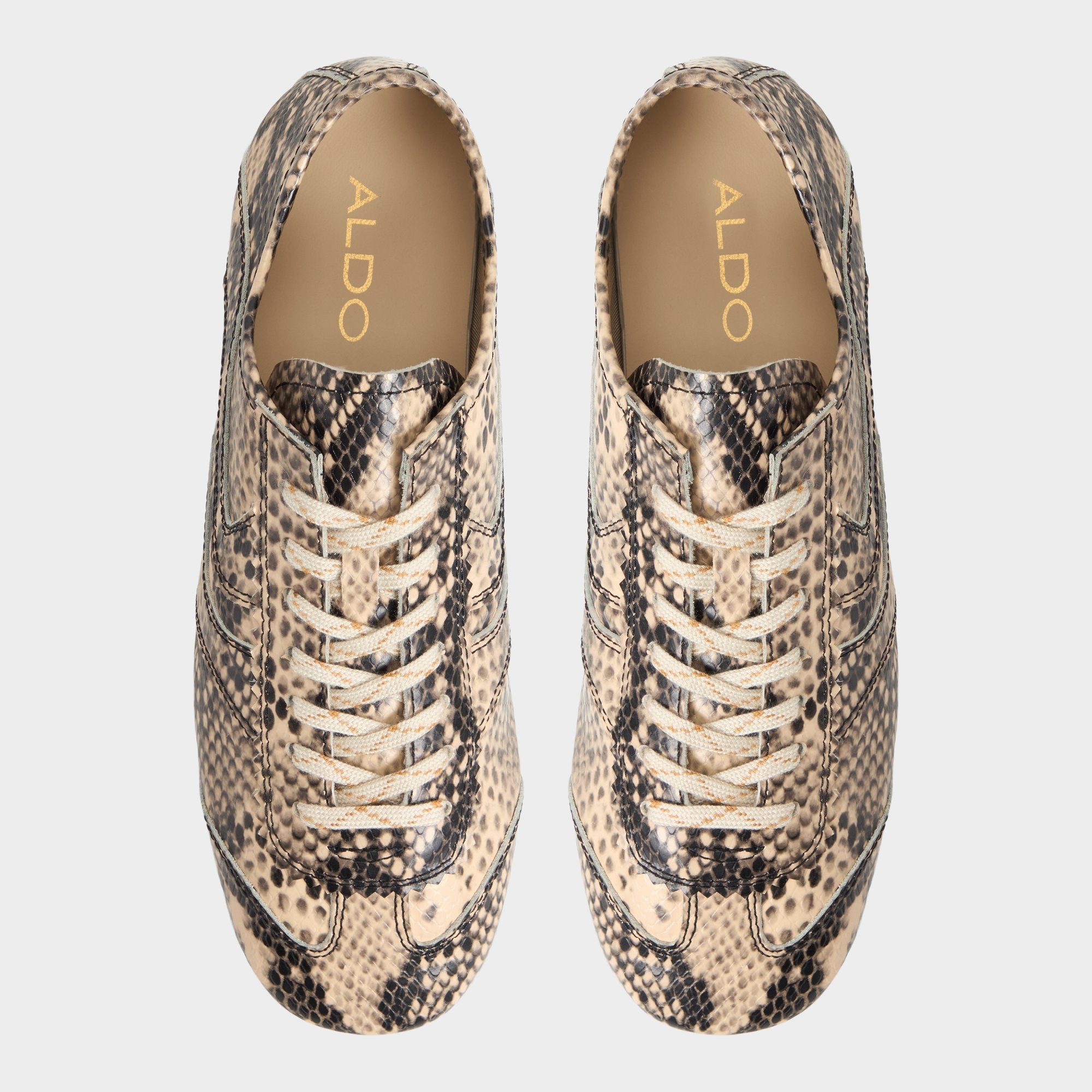Adrelya in Tan Multi - Jogger sneaker, Jogger sole