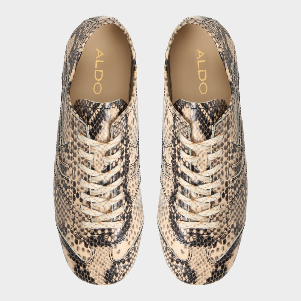 Adrelya in Tan Multi - Jogger sneaker, Jogger sole