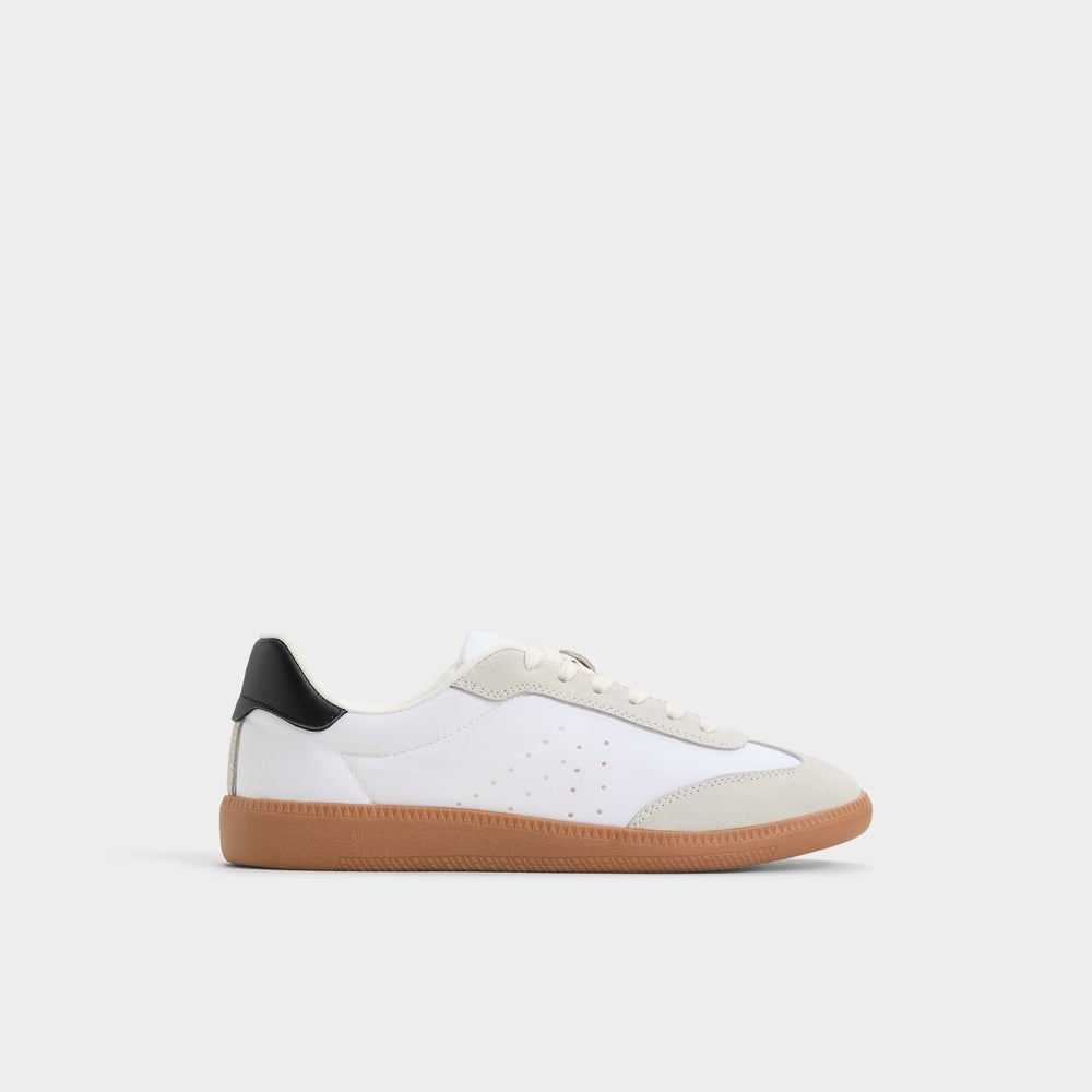 Clubstyle White/Black Women's Low top sneakers - Jogger sneaker, Jogger sole