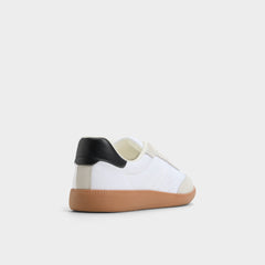 Clubstyle White/Black Women's Low top sneakers - Jogger sneaker, Jogger sole