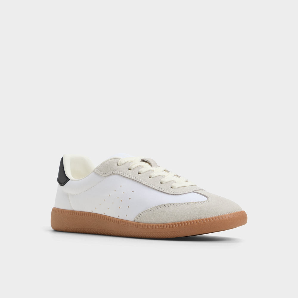 Clubstyle White/Black Women's Low top sneakers - Jogger sneaker, Jogger sole