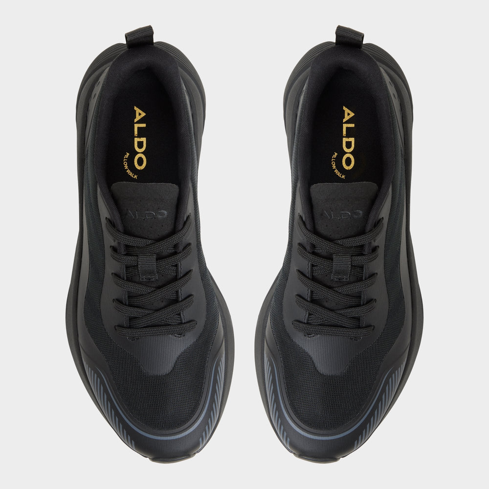 Pillowstep Black Women's Low top sneakers - Sneaker, Jogger sole