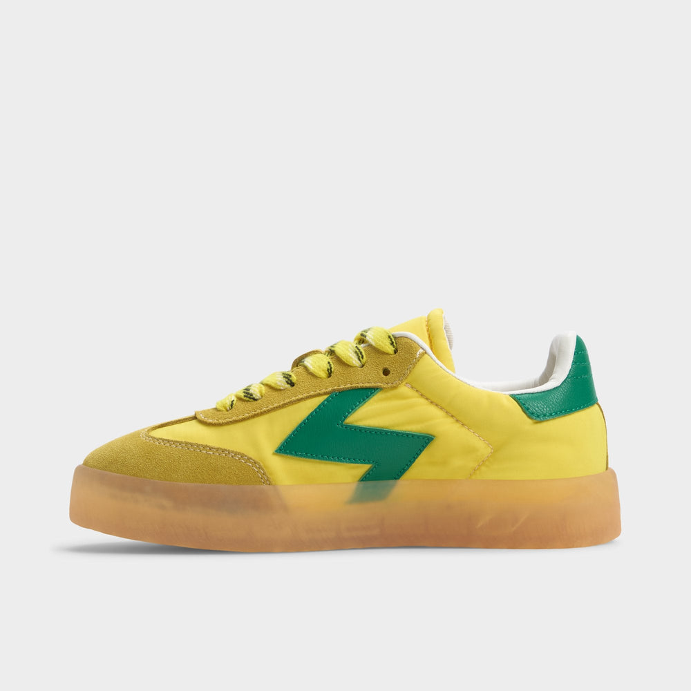 Retrostep Yellow Multi Women's Low top sneakers - Low top sneaker, Jogger sole
