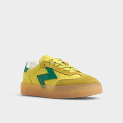 Retrostep Yellow Multi Women's Low top sneakers - Low top sneaker, Jogger sole