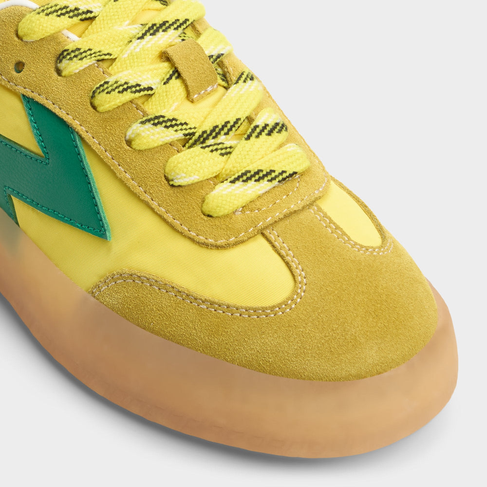 Retrostep Yellow Multi Women's Low top sneakers - Low top sneaker, Jogger sole