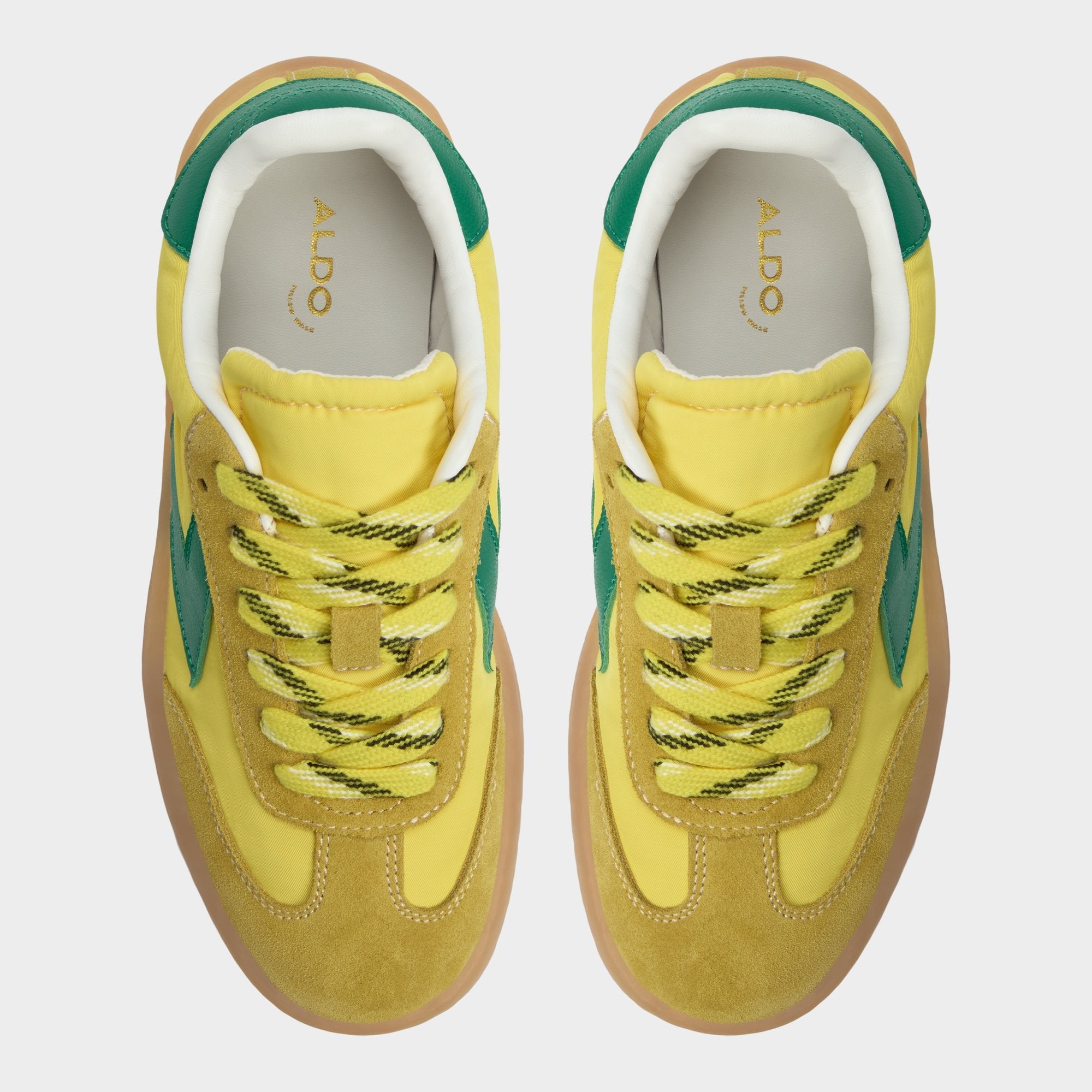 Retrostep Yellow Multi Women's Low top sneakers - Low top sneaker, Jogger sole