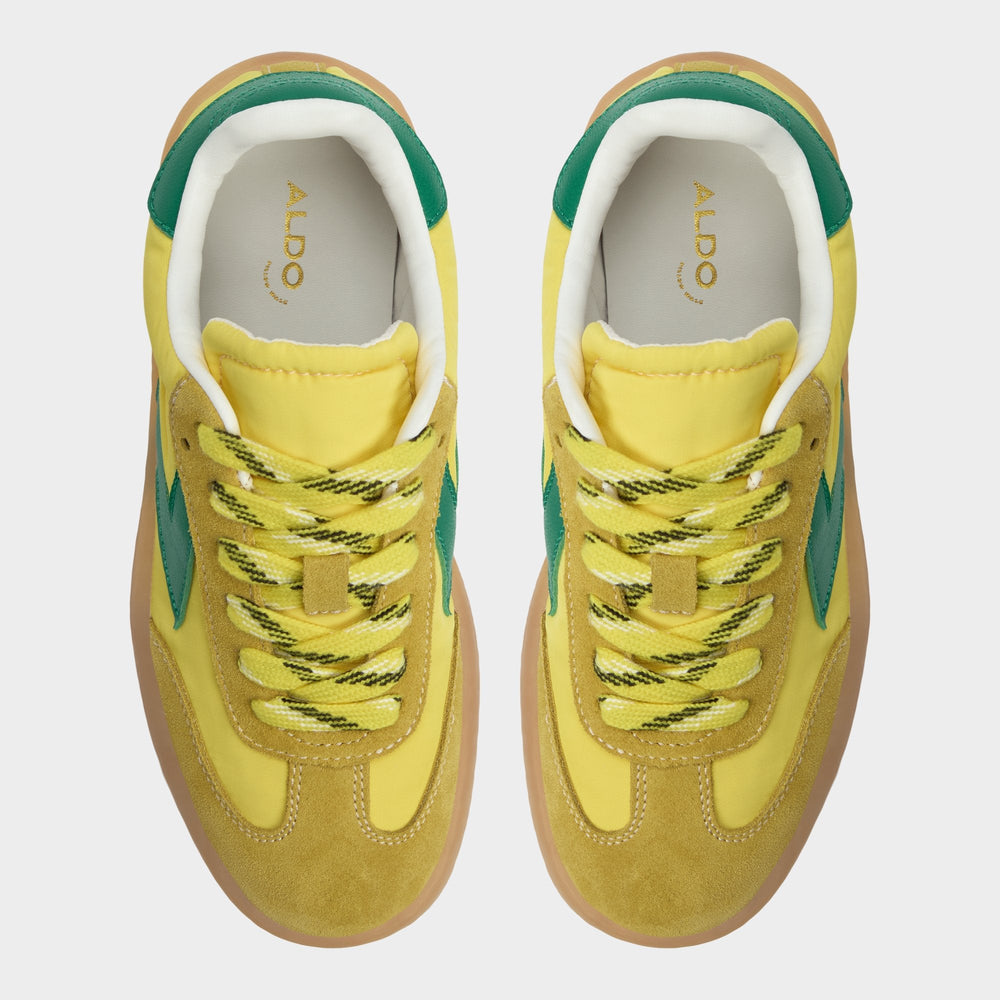 Retrostep Yellow Multi Women's Low top sneakers - Low top sneaker, Jogger sole