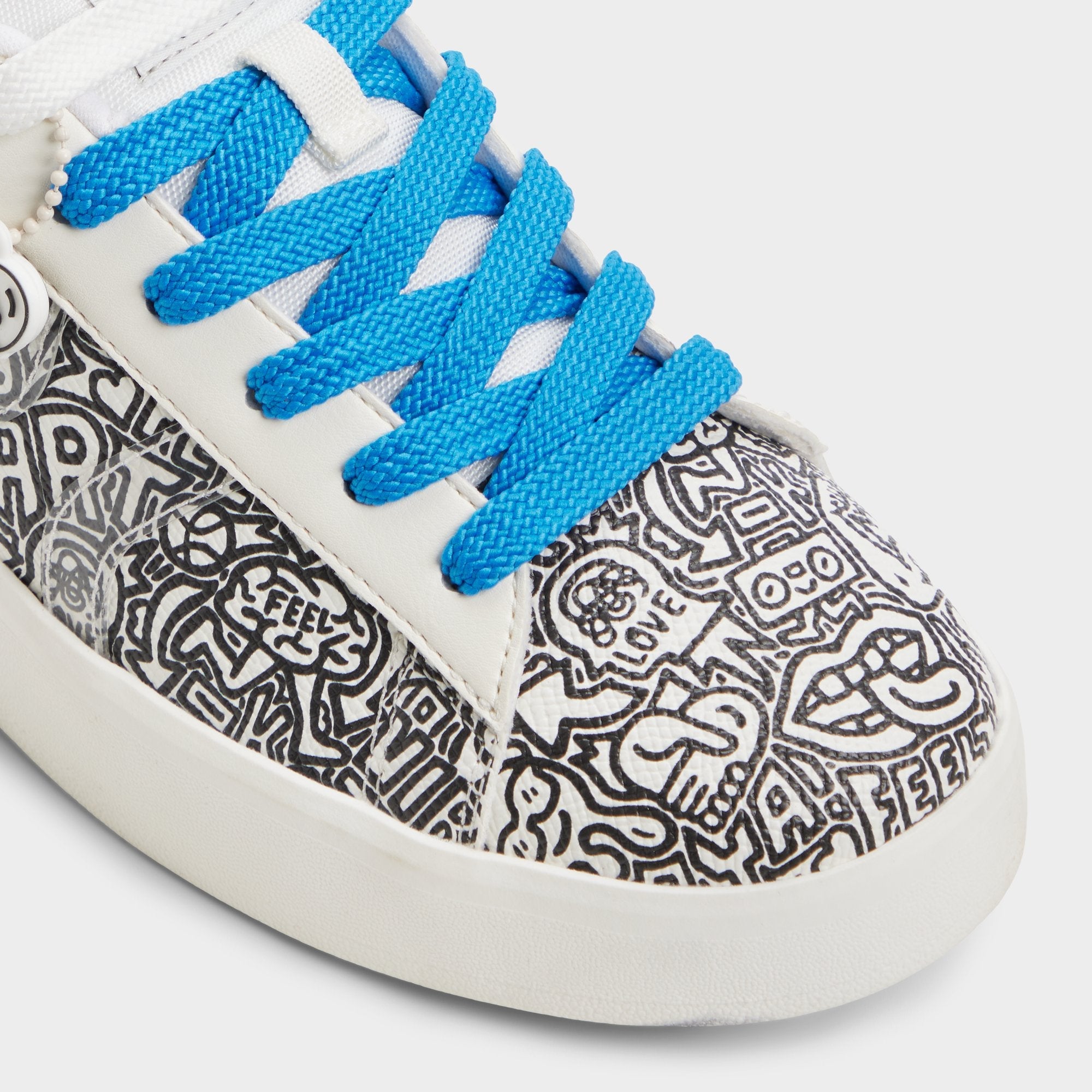 Timothy in Goodman White Black - Women's low top sneaker, Cup sole