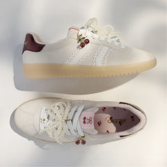 Sweetthing White/Bone Women's Low top sneakers - Low top sneaker, Cup sole