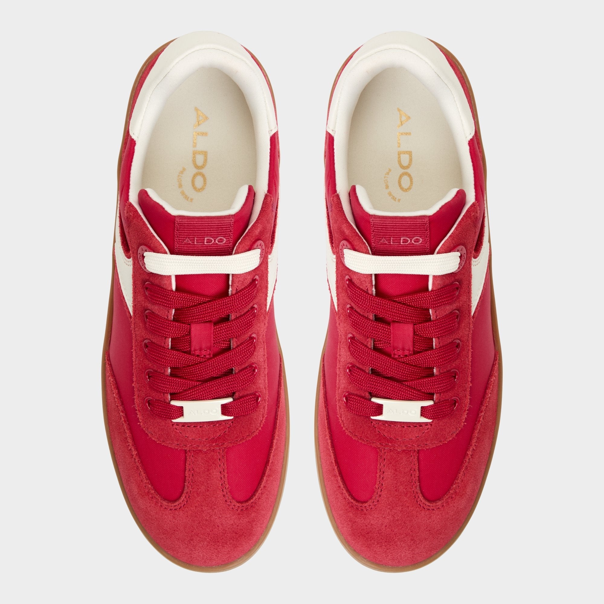 Erilg Medium Red Women's Low top sneakers - Low top sneaker, Cup sole