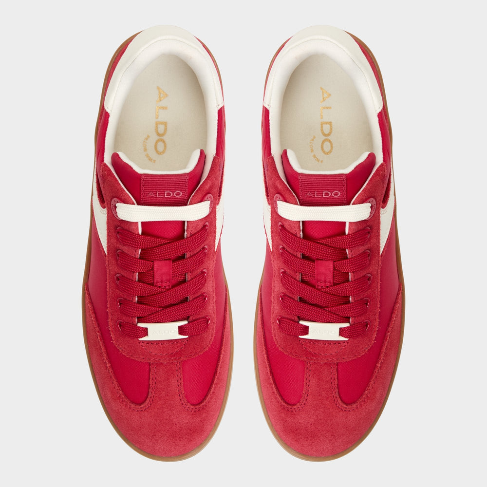 Erilg Medium Red Women's Low top sneakers - Low top sneaker, Cup sole