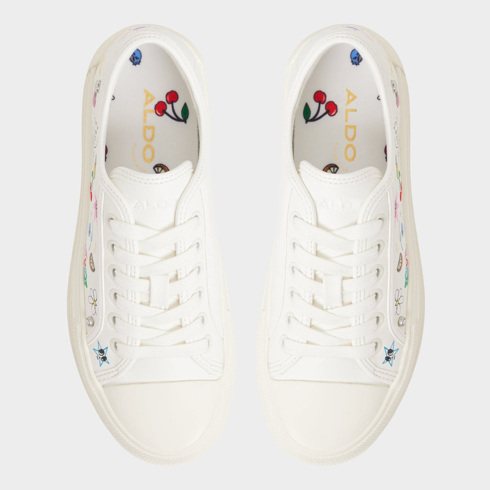 Rayes White/Multi Women's Low top sneakers - Sneaker, Platform