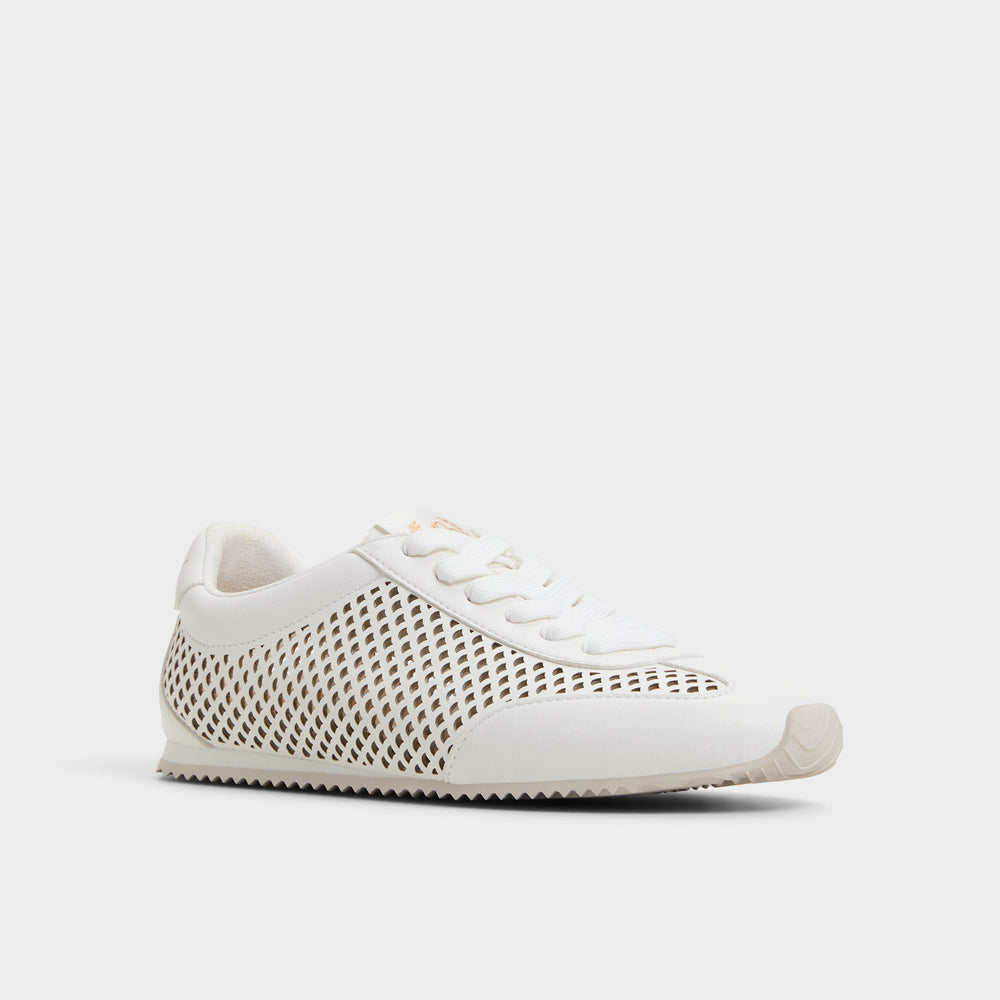 Carefree Open White Women's Low top sneakers - Jogger sneaker, Jogger sole
