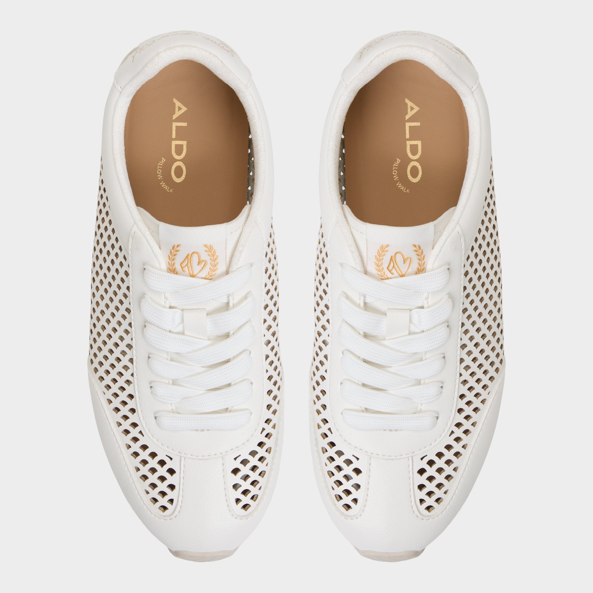 Carefree Open White Women's Low top sneakers - Jogger sneaker, Jogger sole