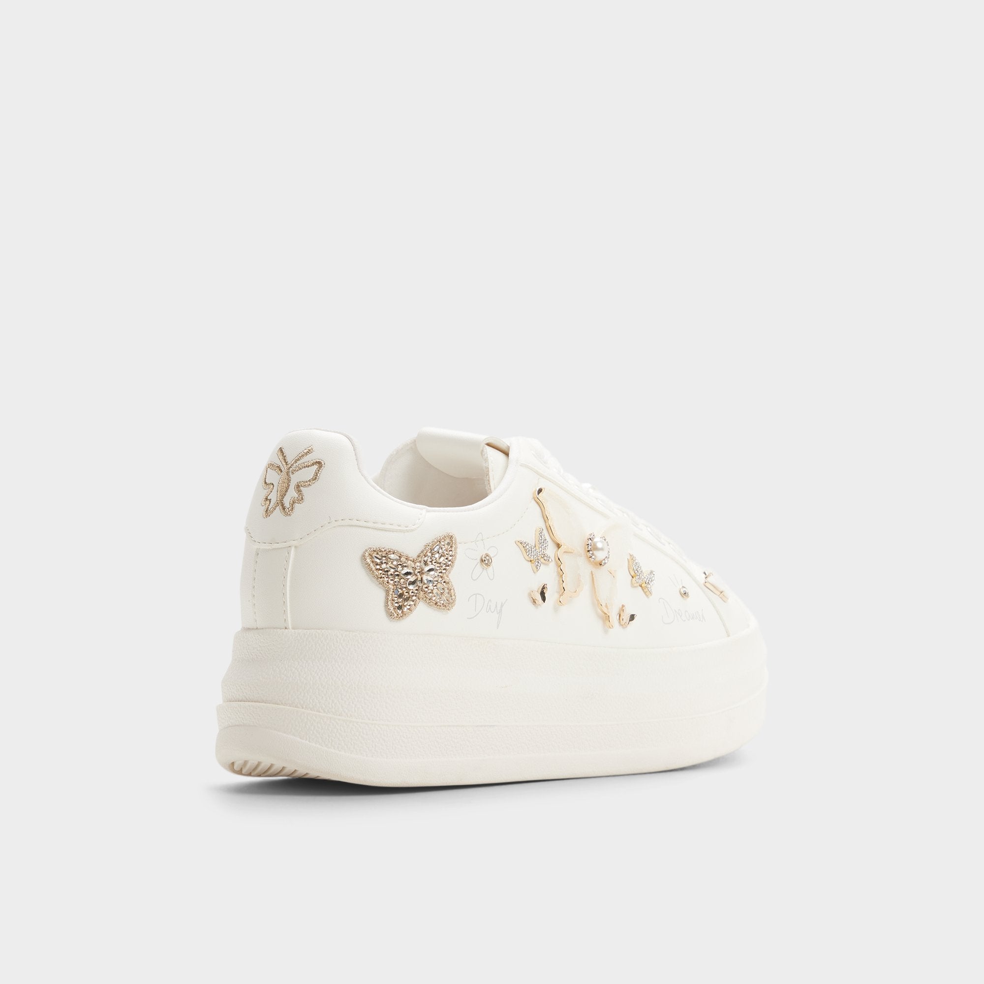 Pearlwing2 in White - Sneaker, Jogger sole