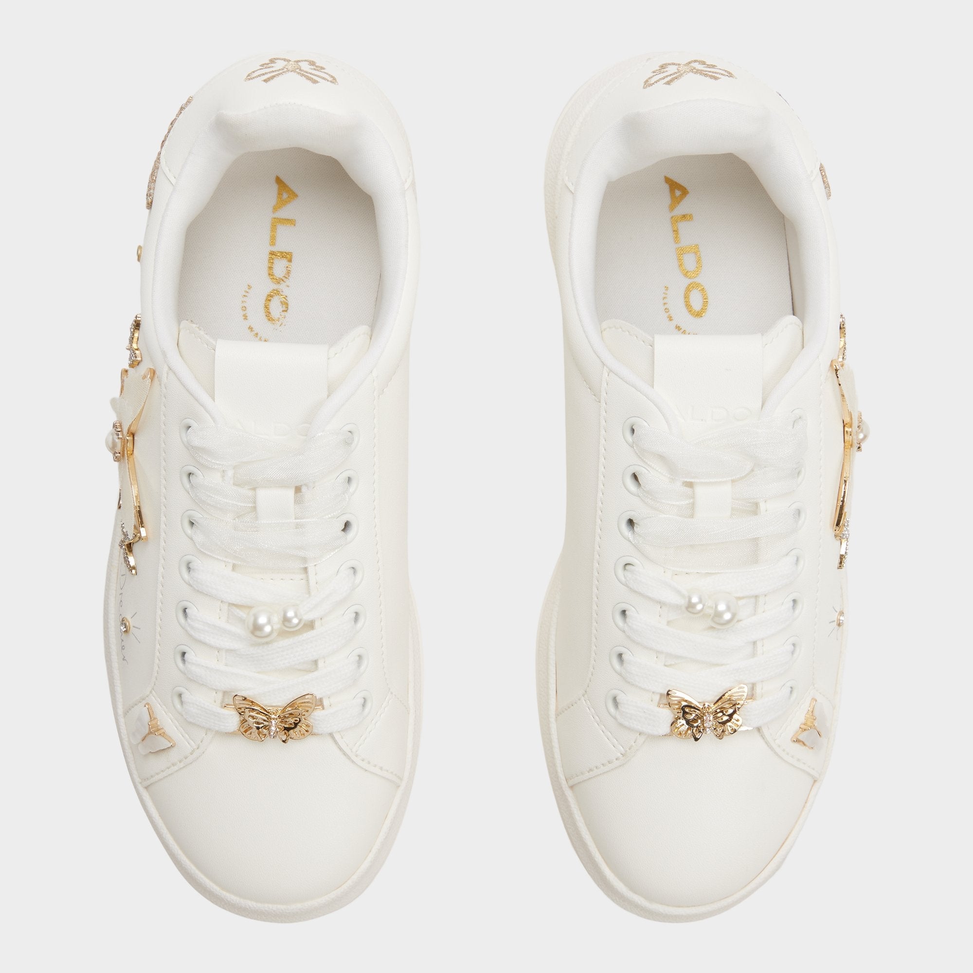 Pearlwing2 in White - Sneaker, Jogger sole