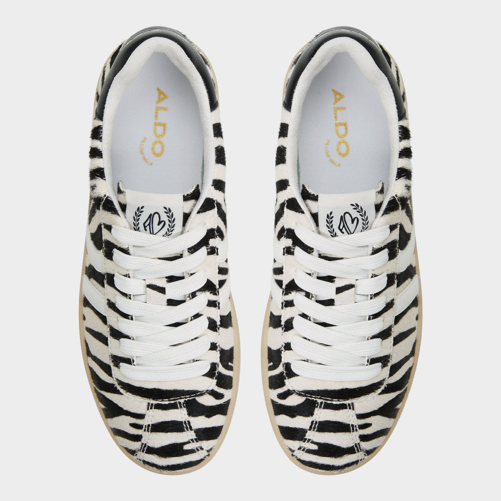 Chicsneaker White/Black Women's Aldo Sport Club - Low top sneaker, Cup sole