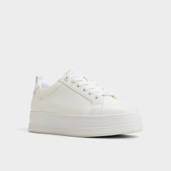 Chiccomfort Open White Women's Platform and wedge sneakers - Low top sneaker