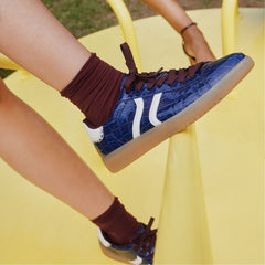 Chicsneaker2 Navy Women's Low top sneakers - Sneaker, Cup sole