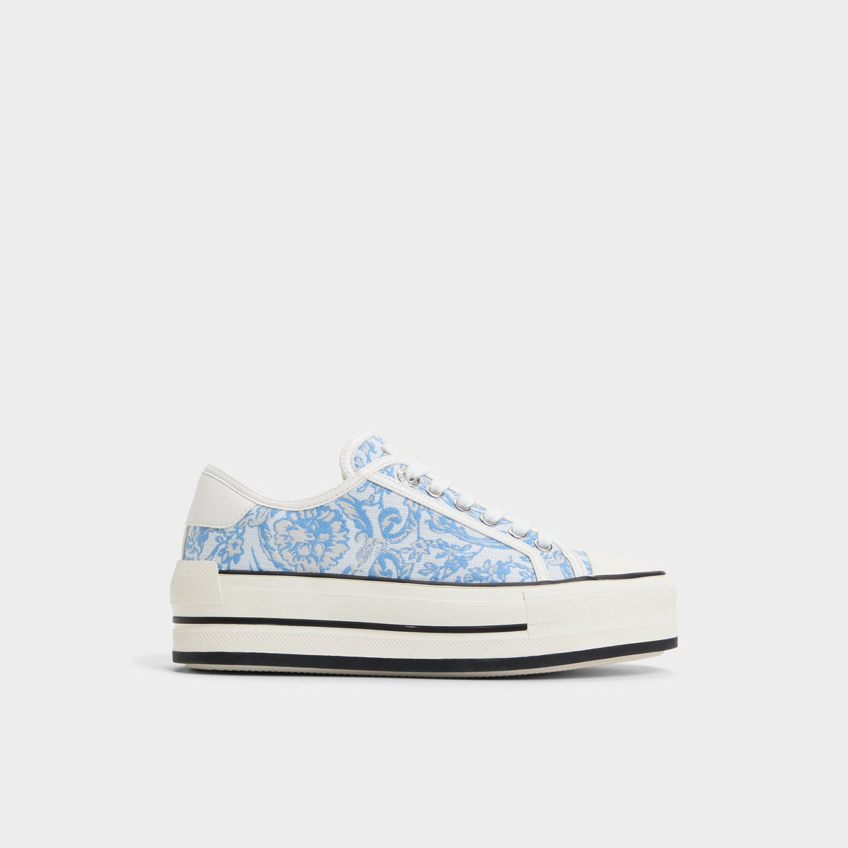 Rayes Open Blue Women's Platform and wedge sneakers - Low top sneaker, Platform