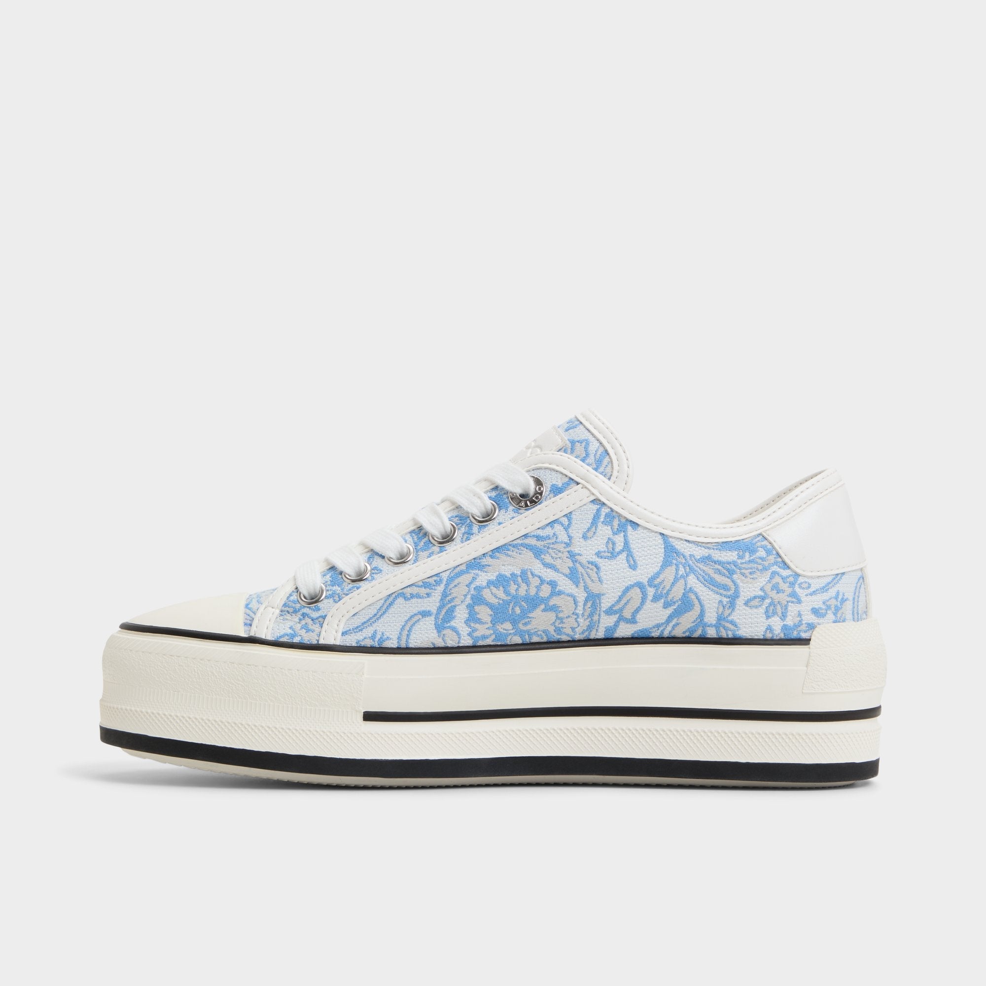 Rayes Open Blue Women's Platform and wedge sneakers - Low top sneaker, Platform