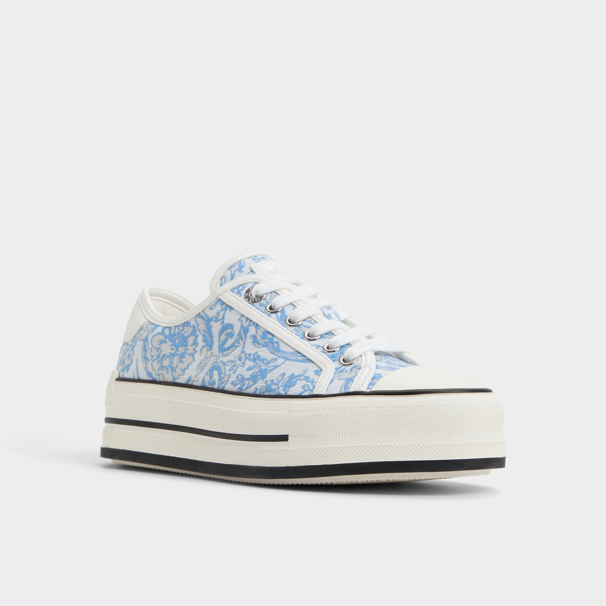Rayes Open Blue Women's Platform and wedge sneakers - Low top sneaker, Platform