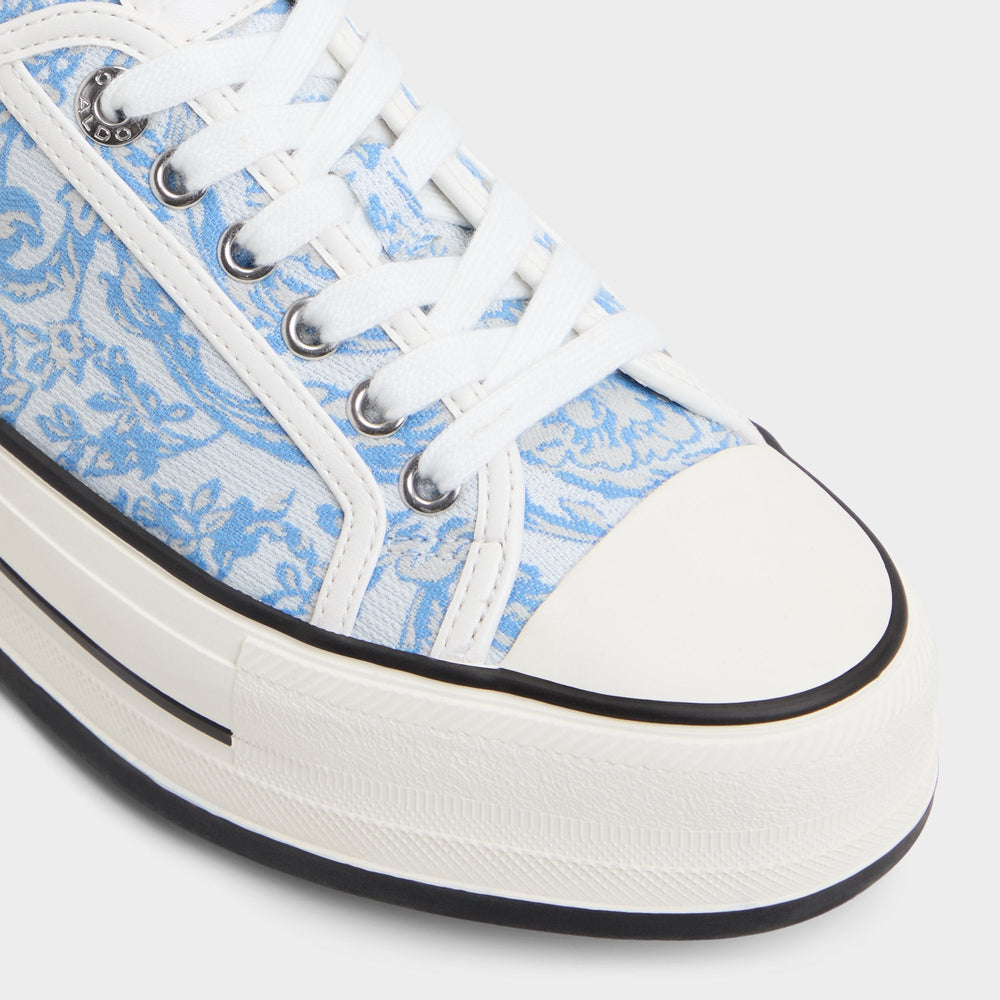 Rayes Open Blue Women's Platform and wedge sneakers - Low top sneaker, Platform