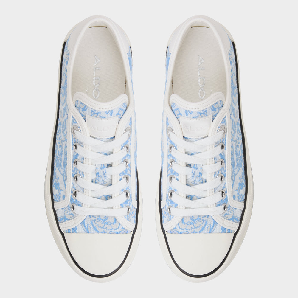Rayes Open Blue Women's Platform and wedge sneakers - Low top sneaker, Platform