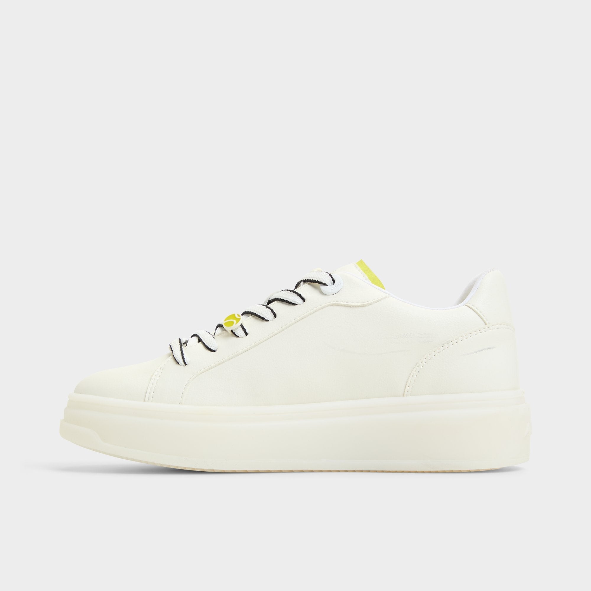 Clubchamp White Combo Women's Platform and wedge sneakers - Low top sneaker