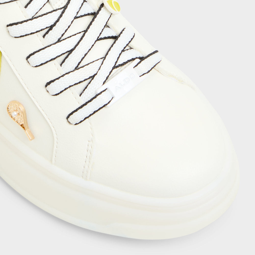 Clubchamp White Combo Women's Platform and wedge sneakers - Low top sneaker