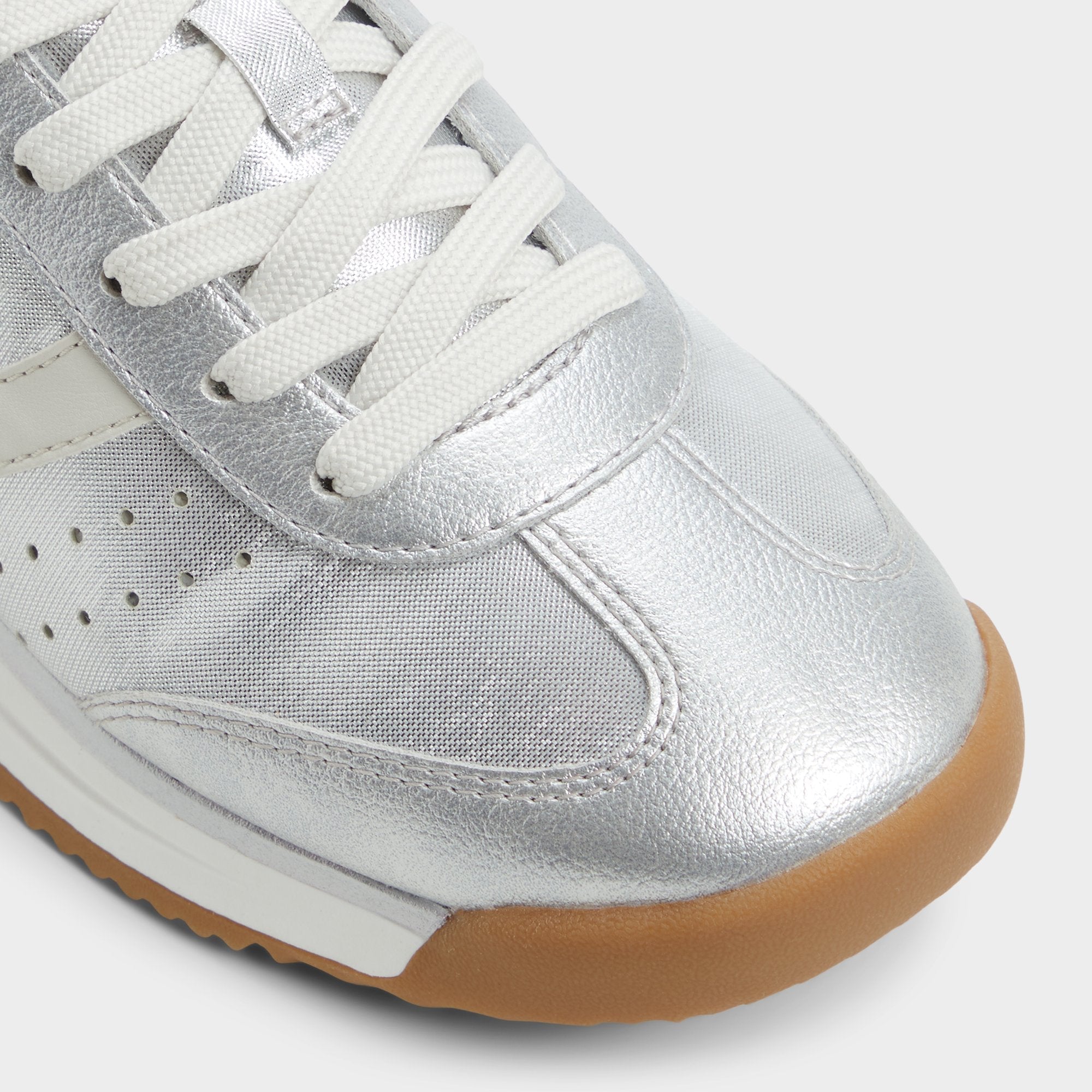 Stepcount Silver Women's Low top sneakers - Jogger sneaker, Jogger sole