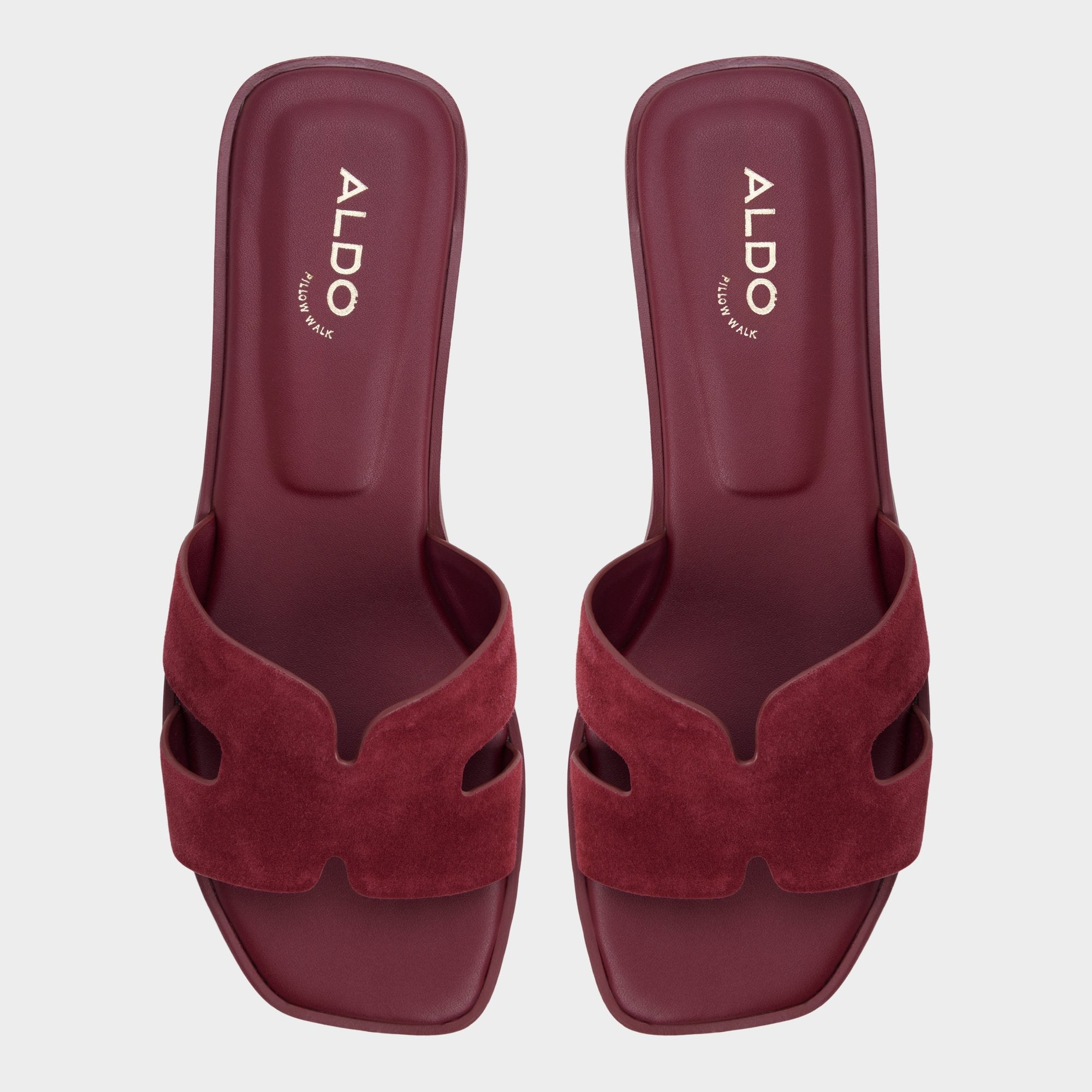 Itsandal in Bordo 14190527 - Slide sandal