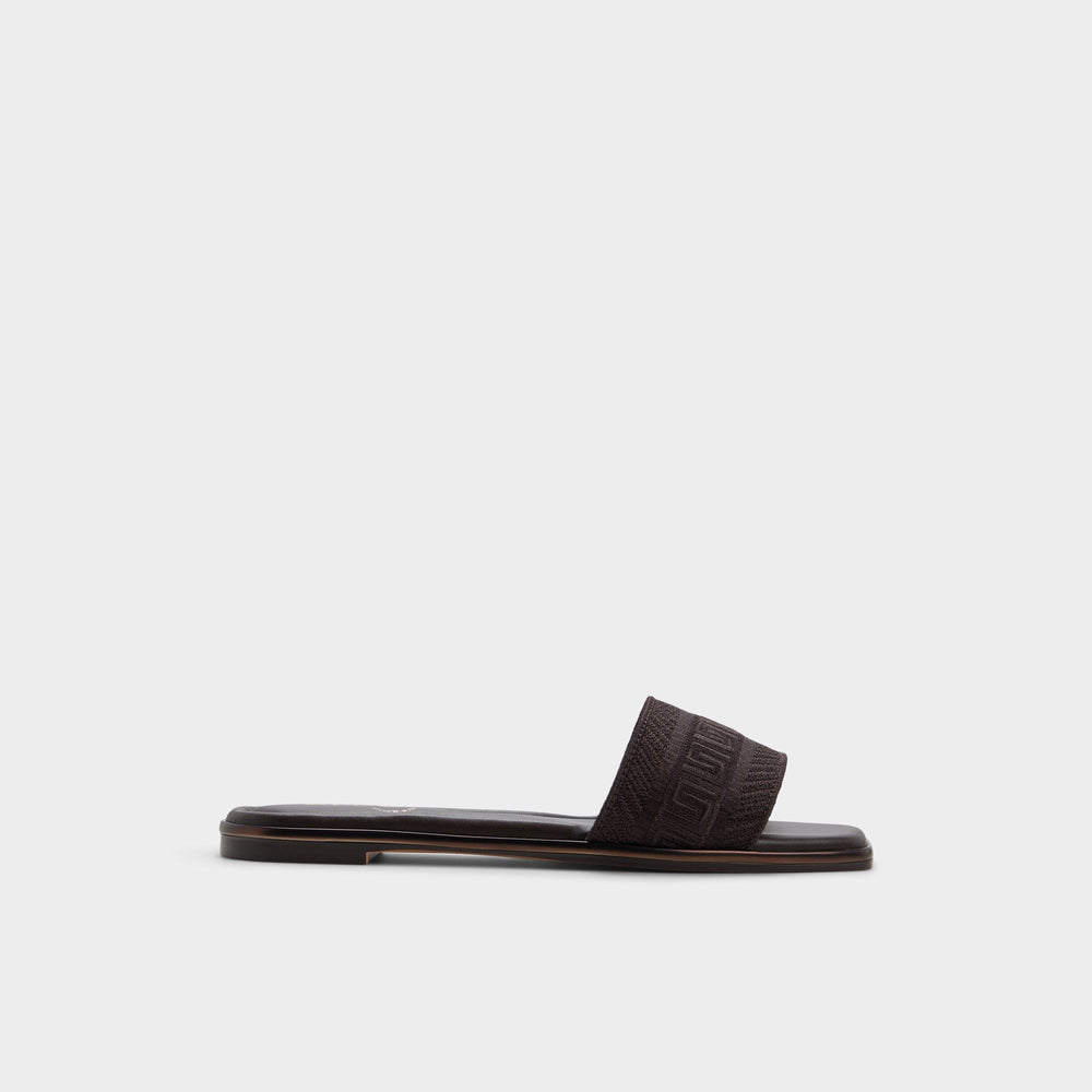 Oceania in Dark Brown 14298155 - Slide sandal