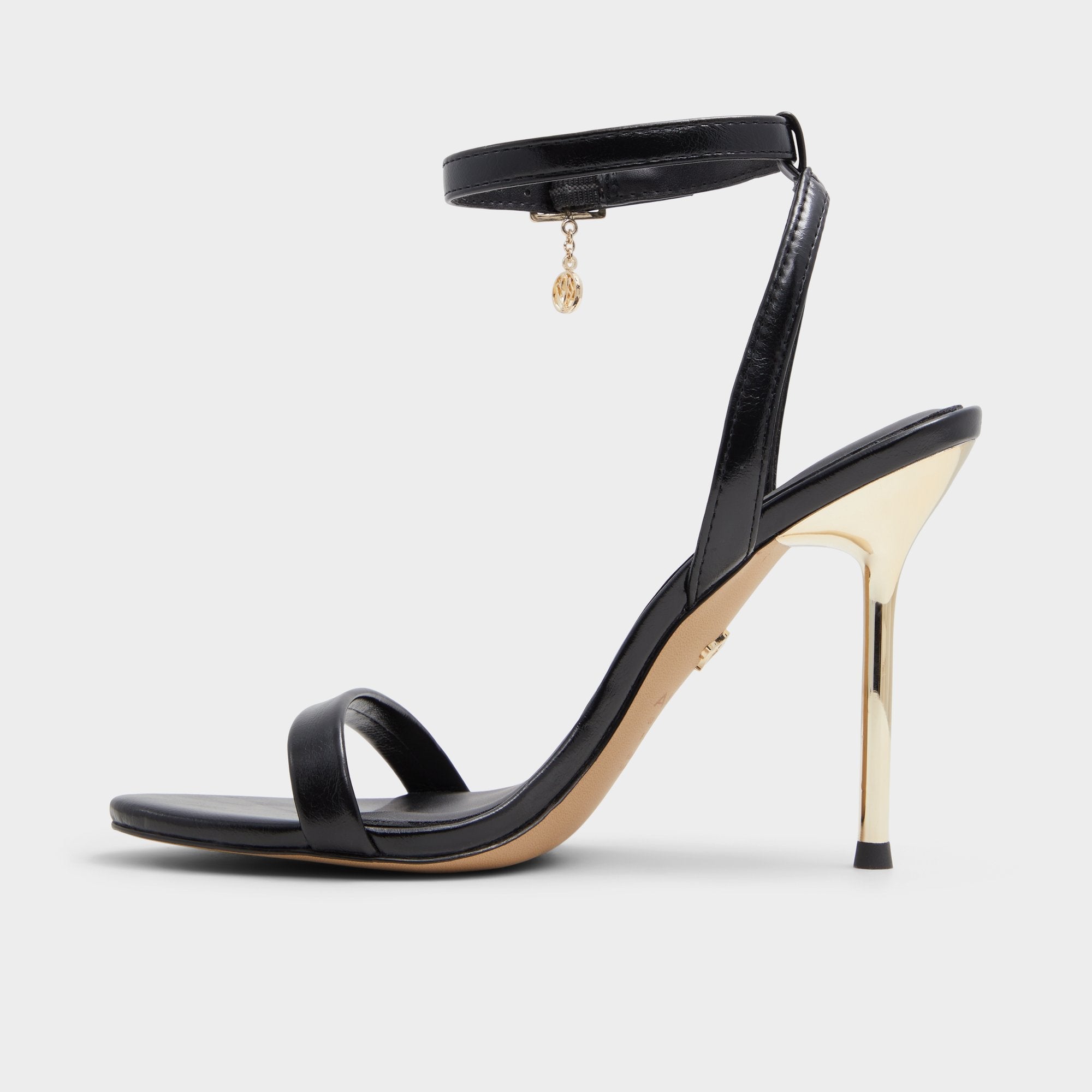 Maristou Black Women's Strappy sandals - Heeled sandal, Stiletto heel