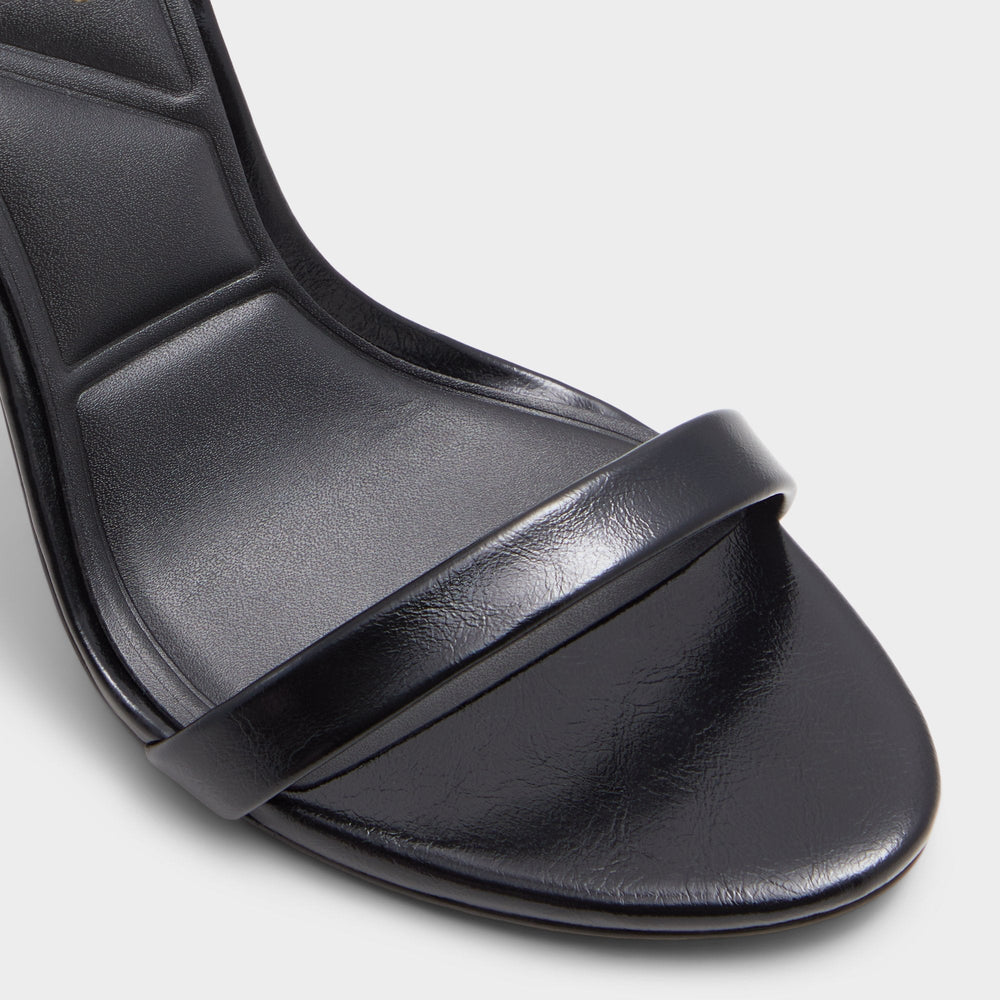 Maristou Black Women's Strappy sandals - Heeled sandal, Stiletto heel